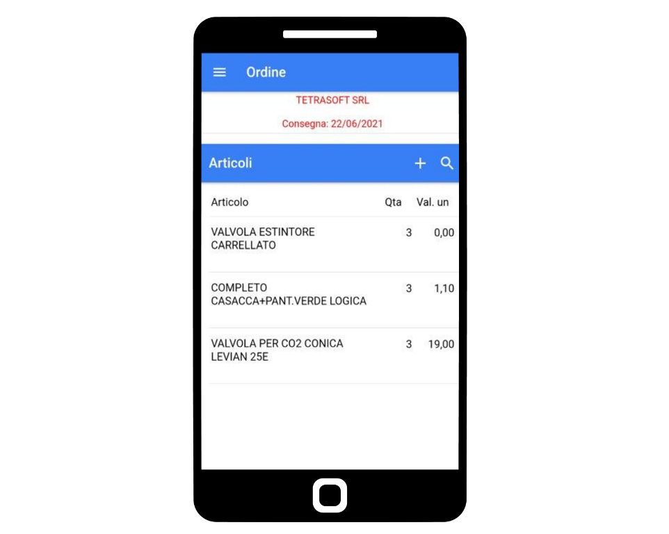 inventario app web application Tetrasoft arezzo