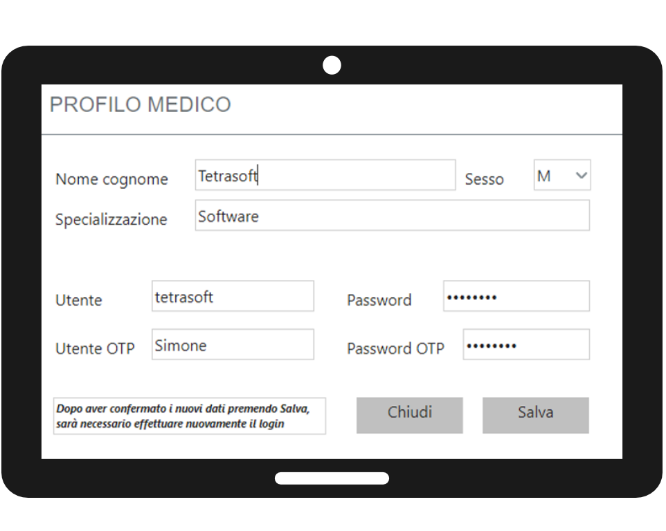 studi medici app gestione pazienti tetrasoft